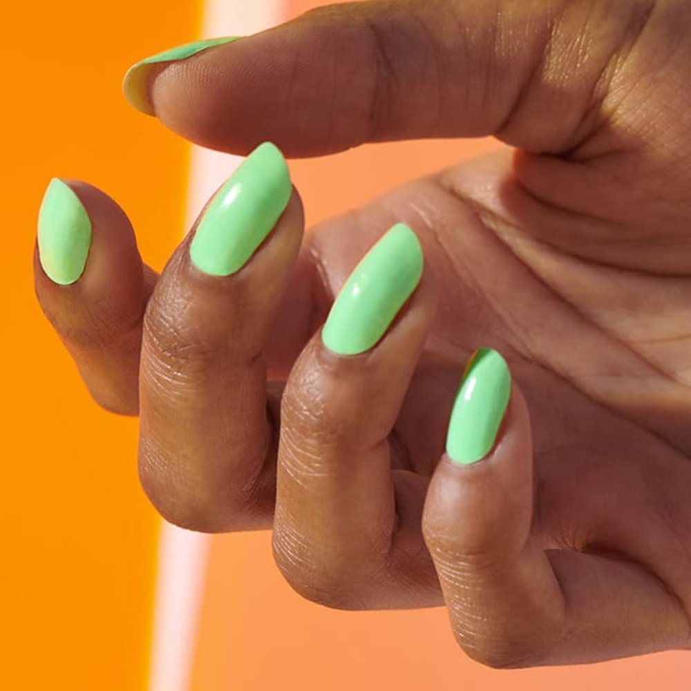 Kilowatt Neon Green Color Street Nail Polish Strips